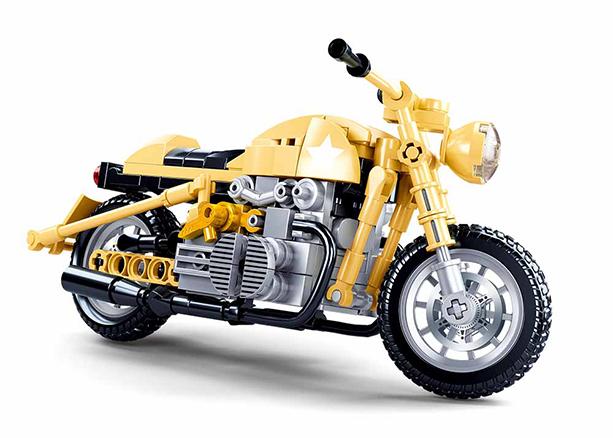 Klocki Sluban Mb Motor Motocykl Wojskowy 223 - B0959