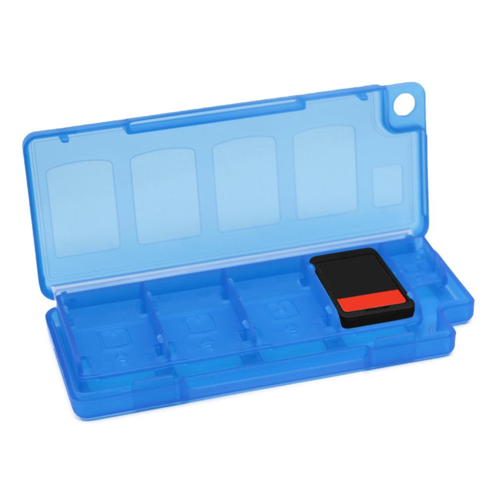 10 in 1 Portable Game Memory Card Holder Case Storage Box for Nintendo Switch Anti-dust Game Card Organizer Case