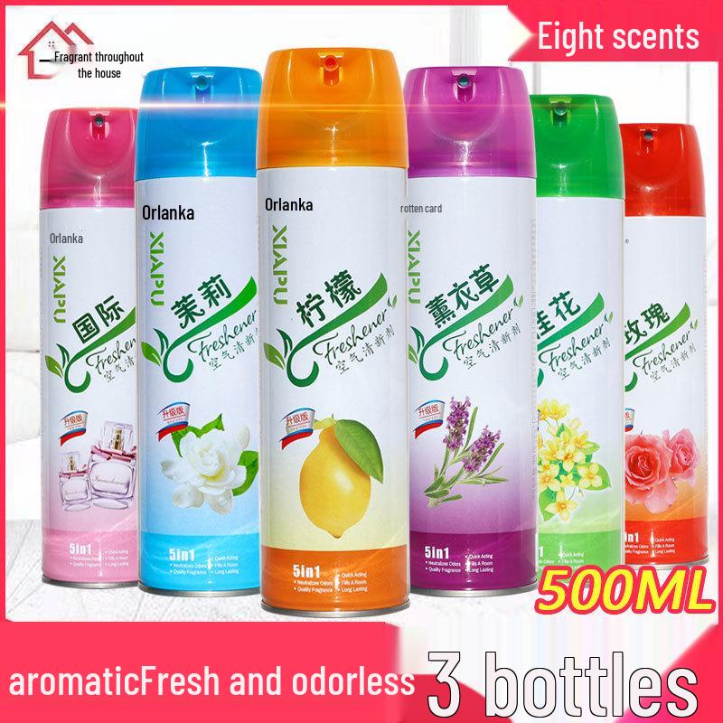 Air Freshener Spray: Buy 1, Get 3 - Indoor & Toilet Deodorizer 