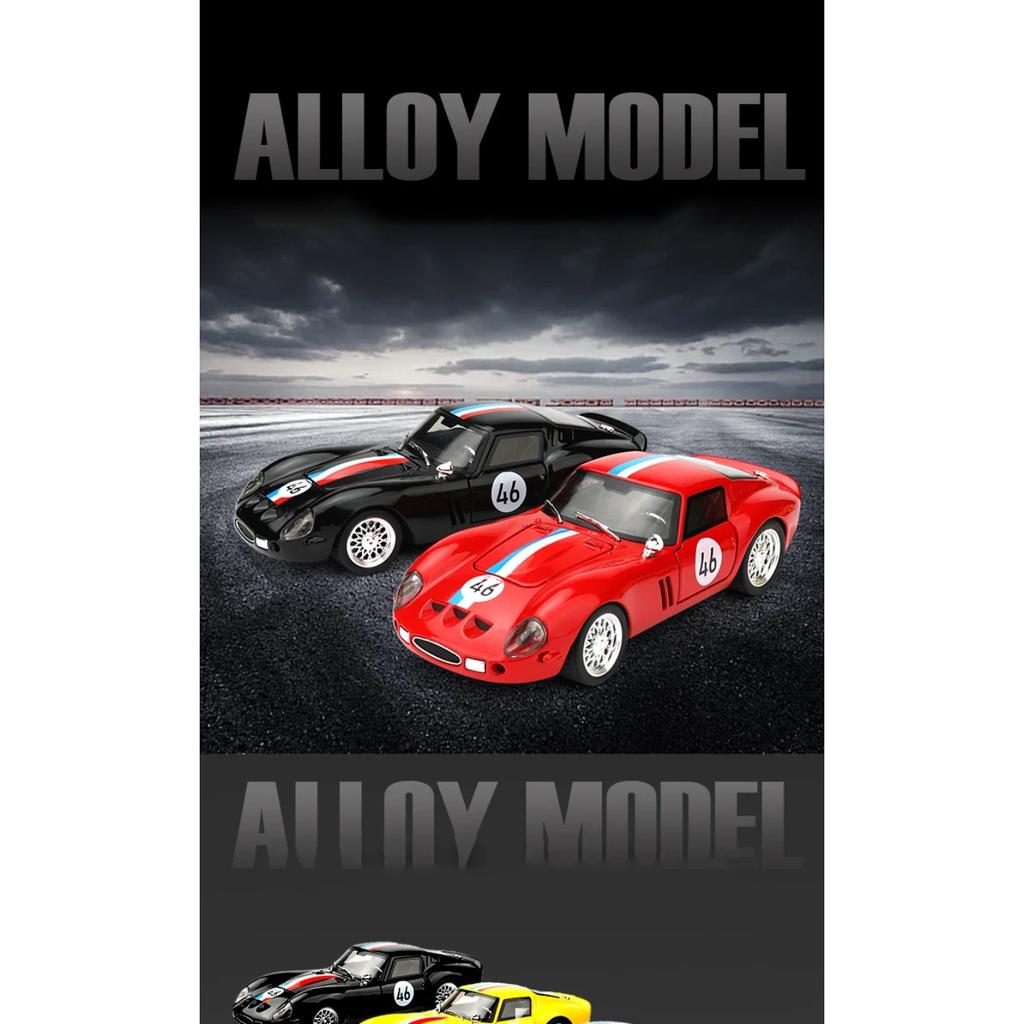 Ferrari 250 GTO Supersportwagen im Maßstab 1:32, Metall-Druckgussmodell, Klassiker, Sammlerstück, Geschenkidee zum Geburtstag für den Freund