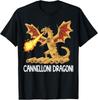 Italian Brainrot Characters Cannelloni Dragoni Unisex T-Shirt