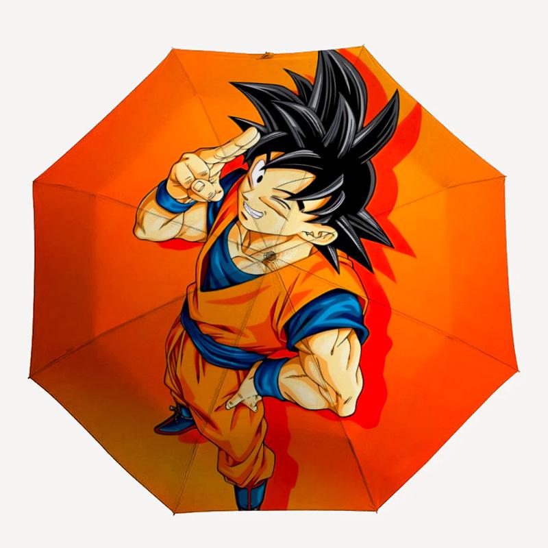 

1pc Goku, DragonBall Automatic Folding Umbrella, Portable Design with 8 Ribs, Casual Outdoor Accessory HolidayBirthday Gifts yy250814043