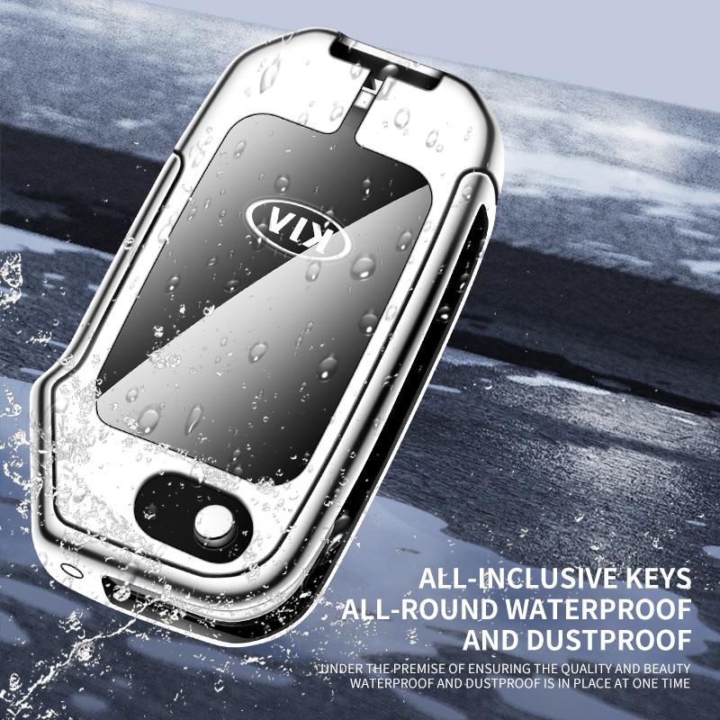 SBHX3 High Quality Leather Car Key Case Cover For KIA Ceed 2023 CD Forte 2018 2019 2021 Cerato 2019 K3 Gt Seltos Sportage 2020 Sorento