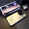 Vintage Floral Butterfly IMD Phone Case For iPhone 17 Air 16 E 15 14 13 12 11 Pro Max 8 Plus X Shockproof Protective Frame Cover