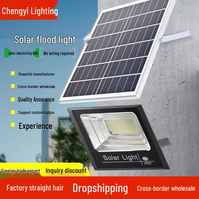 Super Bright Solar Lights for Outdoor Courtyard and Rural Doorways