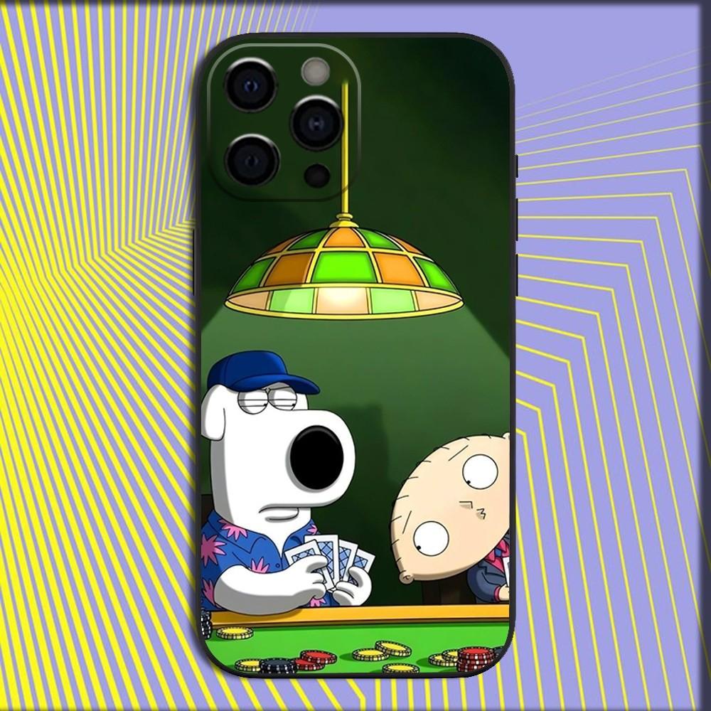 F-Family Grappige Kerel Telefoonhoesje Voor iPhone 16,15,14,13,12,11,Pro,X,XS,Max,XR,Plus,Mini Zachte Zwarte Cover