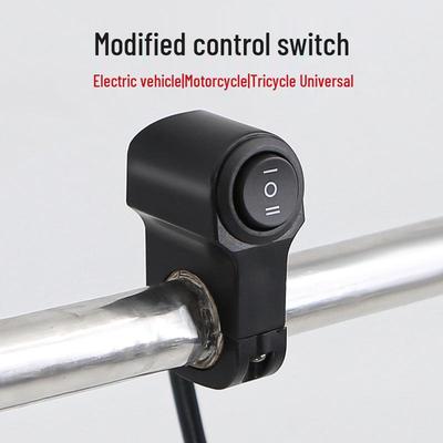 Interrupteur de guidon de phare étanche universel pour véhicules électriques et motos
