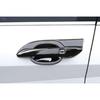 Exterior Side Door Bowl Frame Cover 4* For Hyundai Elantra 21- Bright Black
