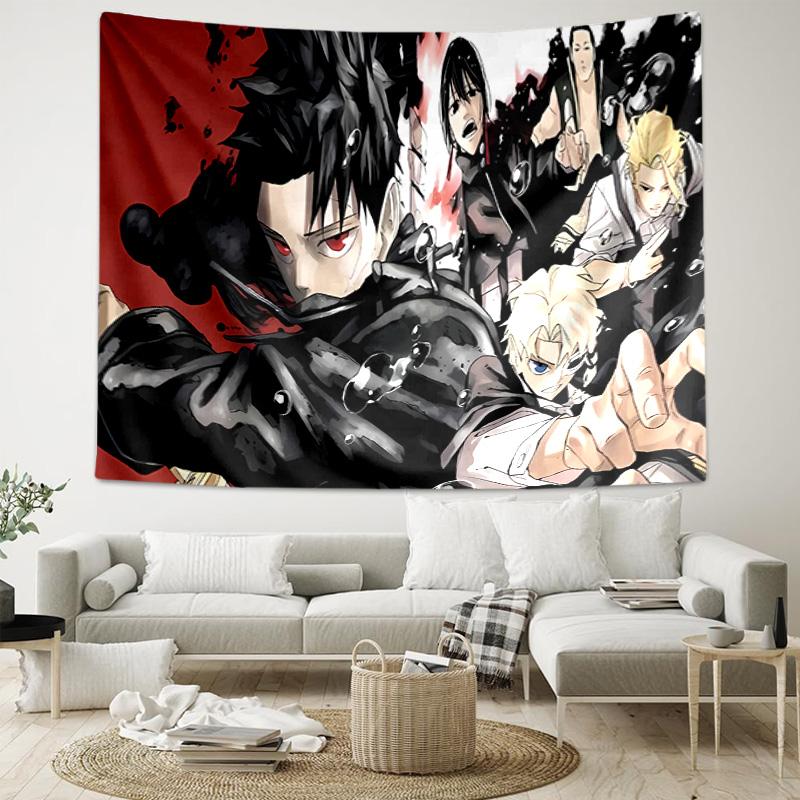 1pc Cool Anime K-Kagurabachi Tapestry, Living Room, Bedroom, Office, Party Decor, Ideal Festive Gift