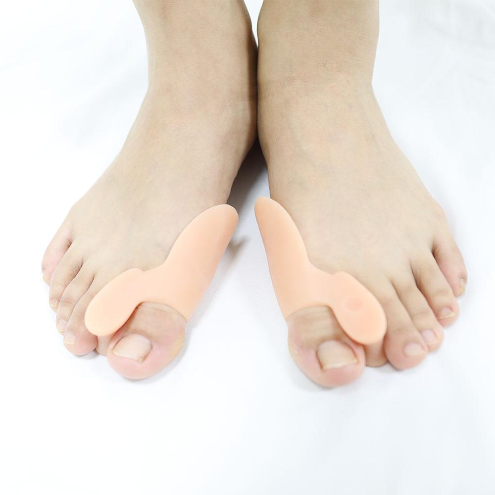 Custom Made Silicone Toe Separator Spacer Corrector Bunion Protector