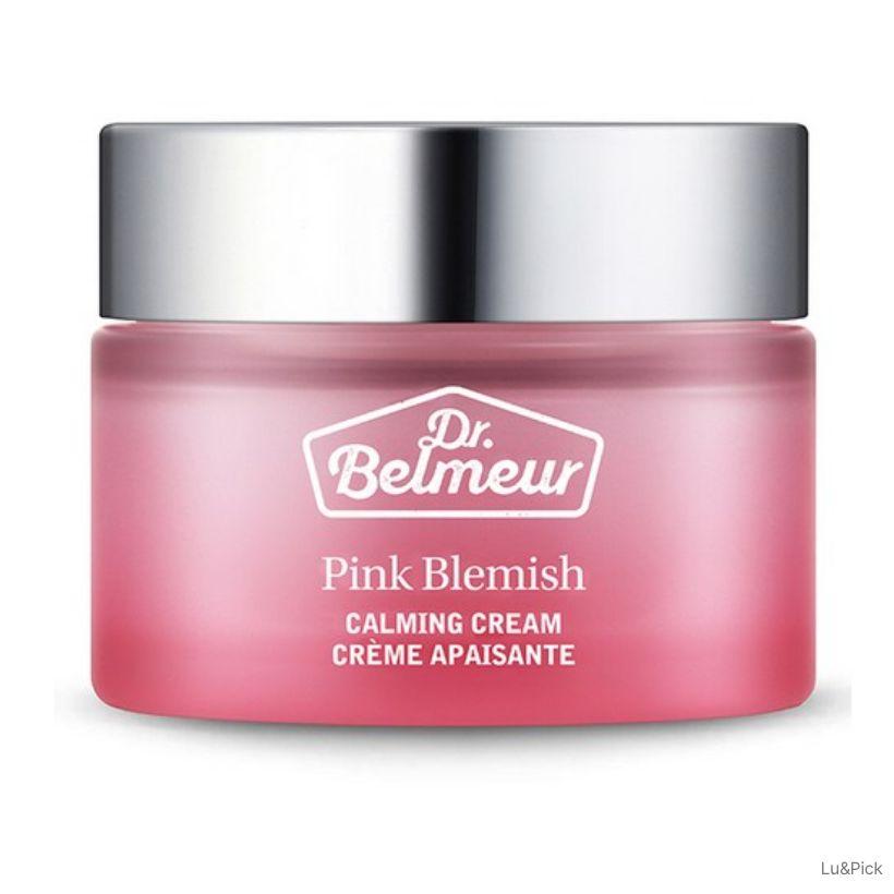The Face Shop Dr.Belmeur Pink Blemish Calming Cream 50mL (+Free gift)