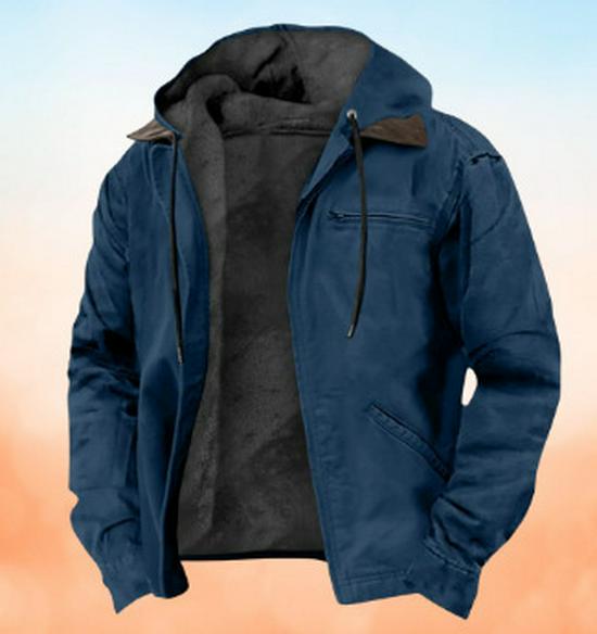 3D Mehrfarbig Digitaldruck Kapuzenpullover mit Braunem Futter - Baumwolljacke für Europa und Amerika