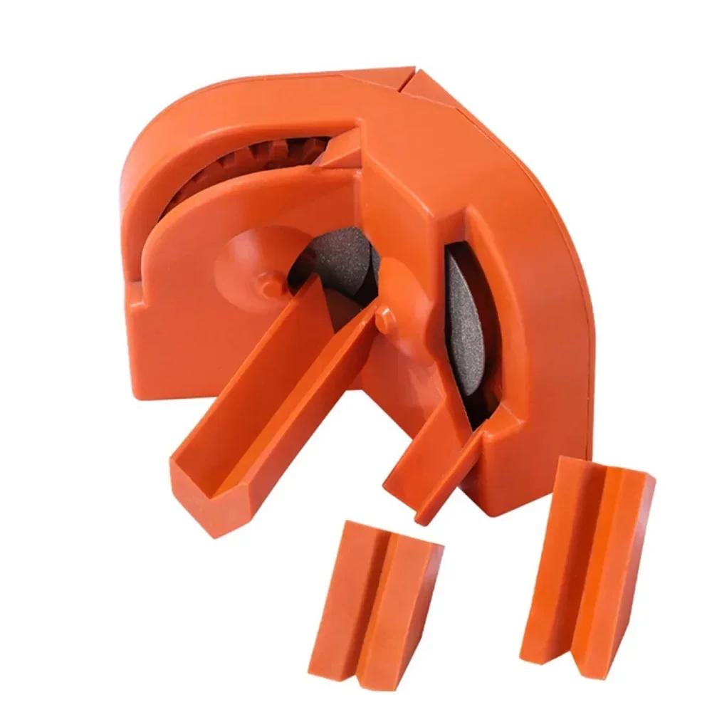 Multi-Functional 2-16mm Drill Bit Sharpener with 3 Locator Guides, Manual Drill Bit Grinding Tool for Grinding and Polishing