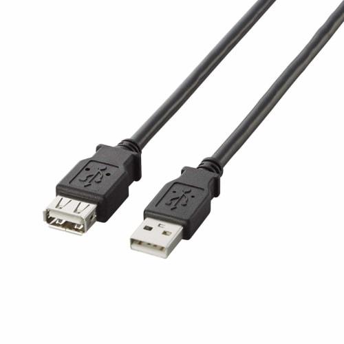 

ELECOM USB extension cable USB2.0 A-A female type 5m black U2C-E50BK