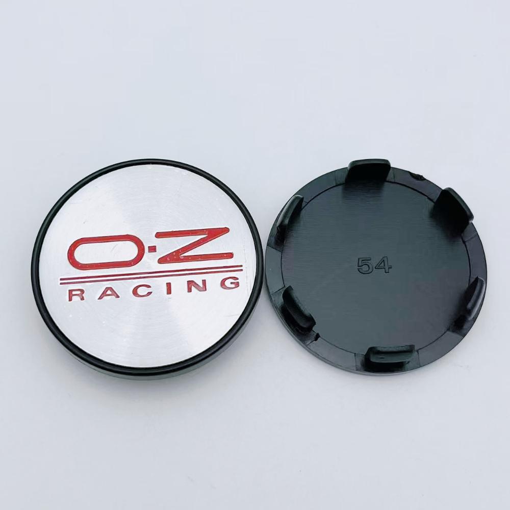 4pcs OZ O.Z Racing Logo Badge Car Wheel Center Caps 54mm Wheel Centre Cover Auto Rims Dust Cover Hubcaps Car Styling Accessories