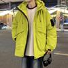 Hooded Cold Couple Winter Down Jacket New Simple Fashion Trendy Brand Thickened Winter Jacket Windproof