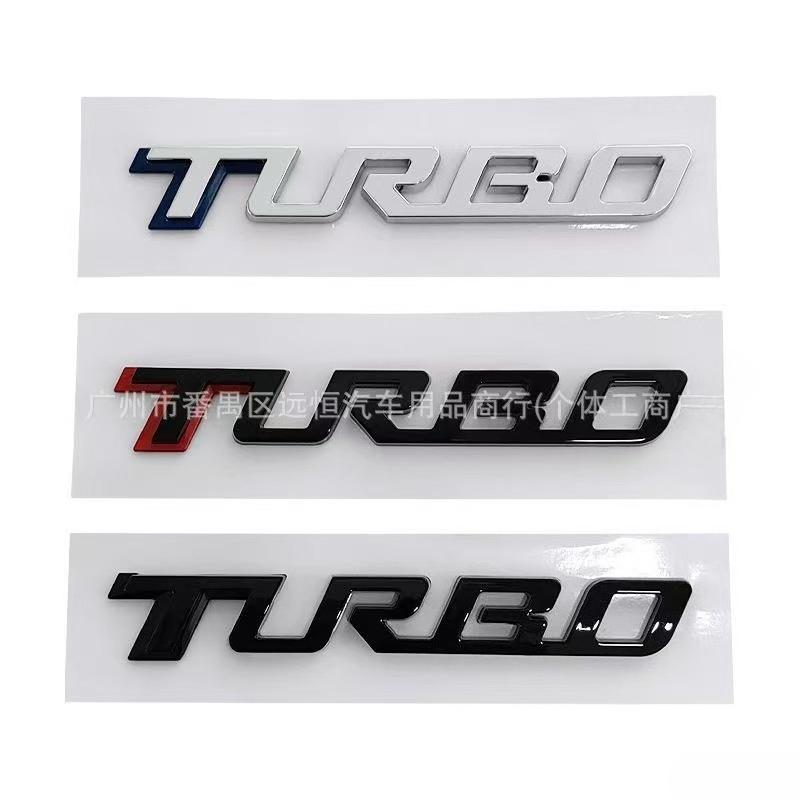 3D ABS TURBO Car Rear Letter Logo Badge Waterproof Styling Sticker Fit Malibu XL Turbo
