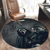 Ghostface,Michael Myers Chair Mat Round Rug Office Carpet, Non Slip, Suitable for Living Rooms, Bedrooms,Decor1205724a