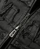 Dimitri Black Vlad Cutoff Applique Zip-Up Hoodie_Charcoal