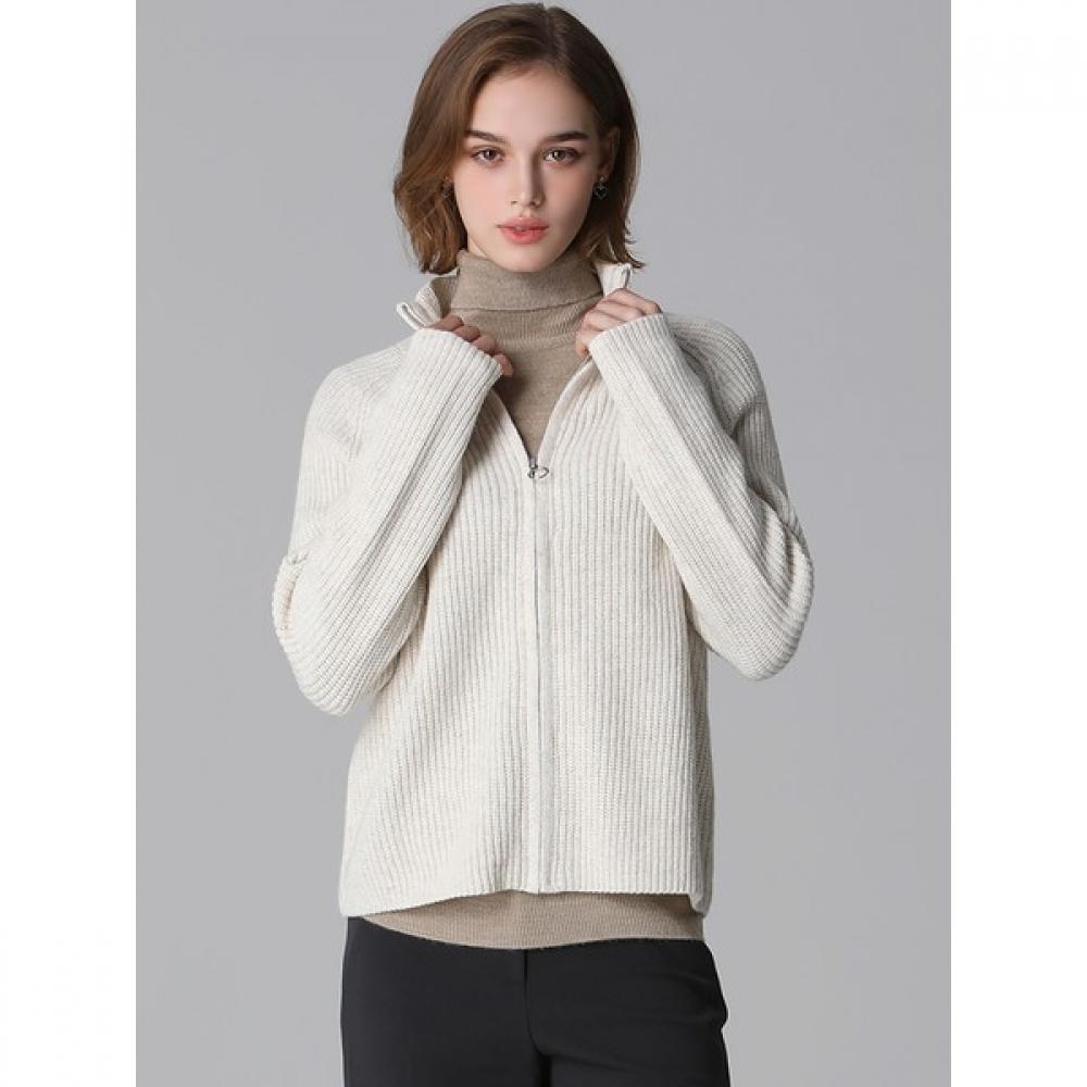 

Она S miSS Шерстяной реглан с высоким воротником Вязаный на молнии Цена 188 000 вон MELANGE PINK (MP)/55