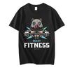 Anime Funny Print Beast Fitness Hashibira Inosuke Printed T-shirt Harajuku Men Women T Shirt Summer Unisex Short Sleeve T Shirt