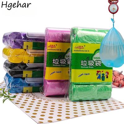 60/75 peças Sacos de lixo de plástico grossos para uso doméstico, escritório, cozinha, grande capacidade, saco de lixo de limpeza, bolsa de lixo descartável, casa