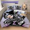 3pcs Beetlejuice Cover Set,Soft Comfortable Duvet Cover,Guest Room (1*Duvet Cover + 2*Pillowcases, Without Core) yy251024150