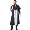 Men's Priest Clothing, Roman Wizard Clothing, Men's Robe, Mardi Gras Party Clothing, Halloween Costume