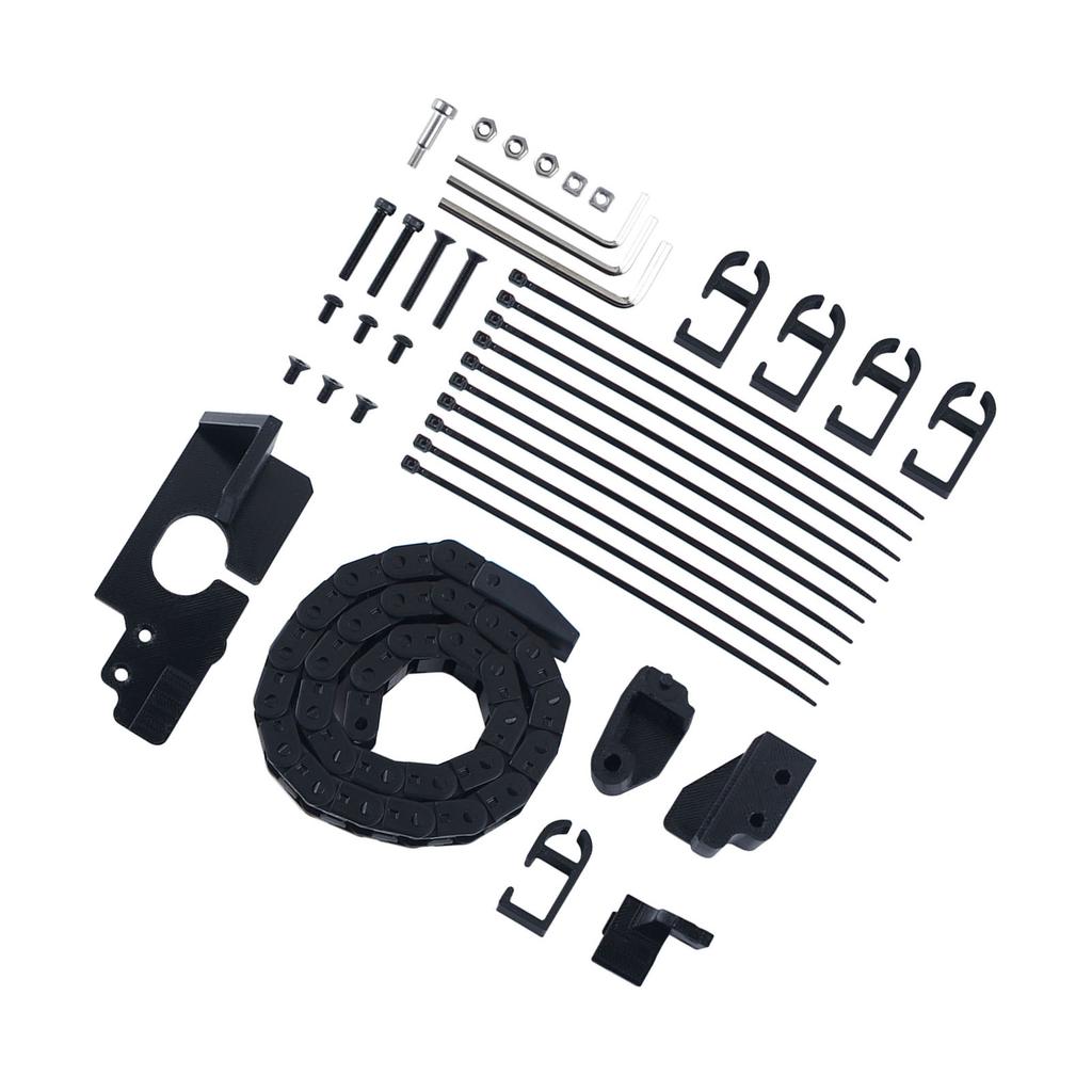 3D-Drucker Schleppkette Ersatz für   AD 5M 5M Pro 3D-Drucker Geräuscharm Hochtemperaturbeständig Kabelträger-Kit