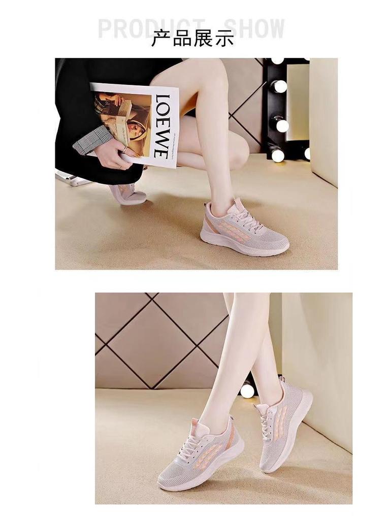 2023 Women's Flyknit Sneakers: Lightweight, Breathable, Durable, Comfortable Soft Sole Running Shoes for Spring and Fall