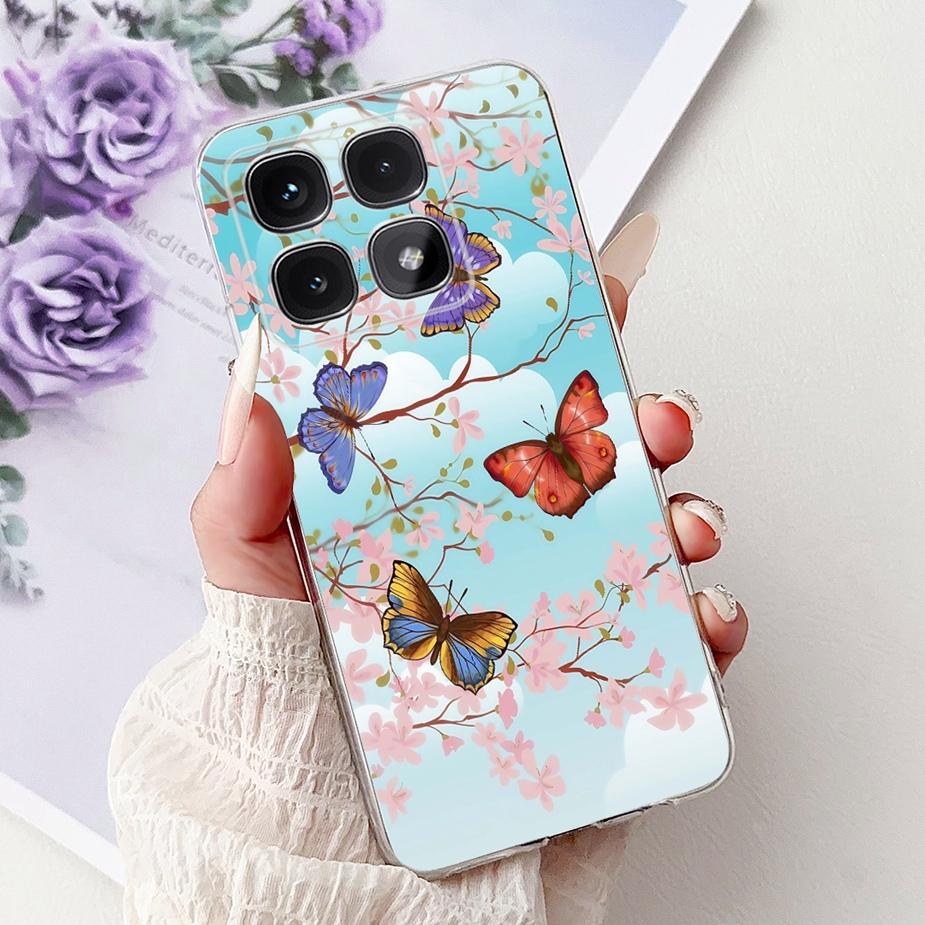 For Xiaomi 14T Pro Case 2025 New Luxury Painted Cover Clear Silicone Phone Case For Xiaomi Mi 14T Pro Mi14T 5G Soft Fundas Coque