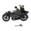 Tinplate Toy Unique Men On Tin Tricycle Vintage Wind Up Toy for Home Decoration and Collection