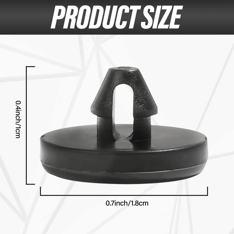 Rubber Stopper Brake Pedal Auto Brake Pedal Pad Replacement for Auto Brake Vehicle Clutch Pedal Limiter Rubber Automotive Parts