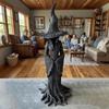 20/30CM Witch Statue Retro Gothic Magician Home Decoration Ghost Resin Figurine Ornament Halloween DecoratiWitch Decoron Supplies
