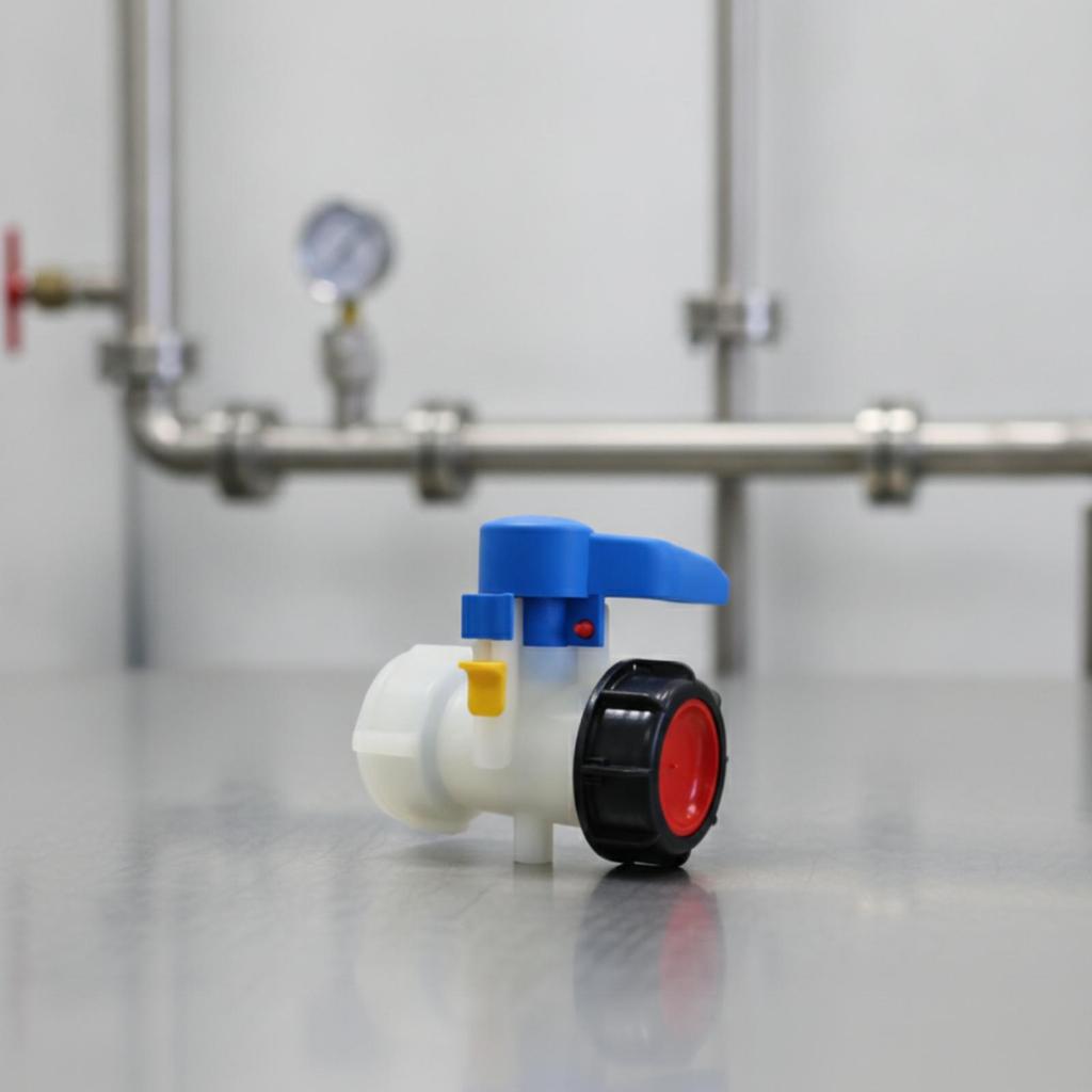 IBC Tote Valve 2-Inch Butterfly Coarse Thread for Liquid Transfer