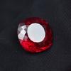 14.55 Ct Natural Stunning Red Ruby CERTIFIED Loose Gemstone Square Cushion Cut. AR-495