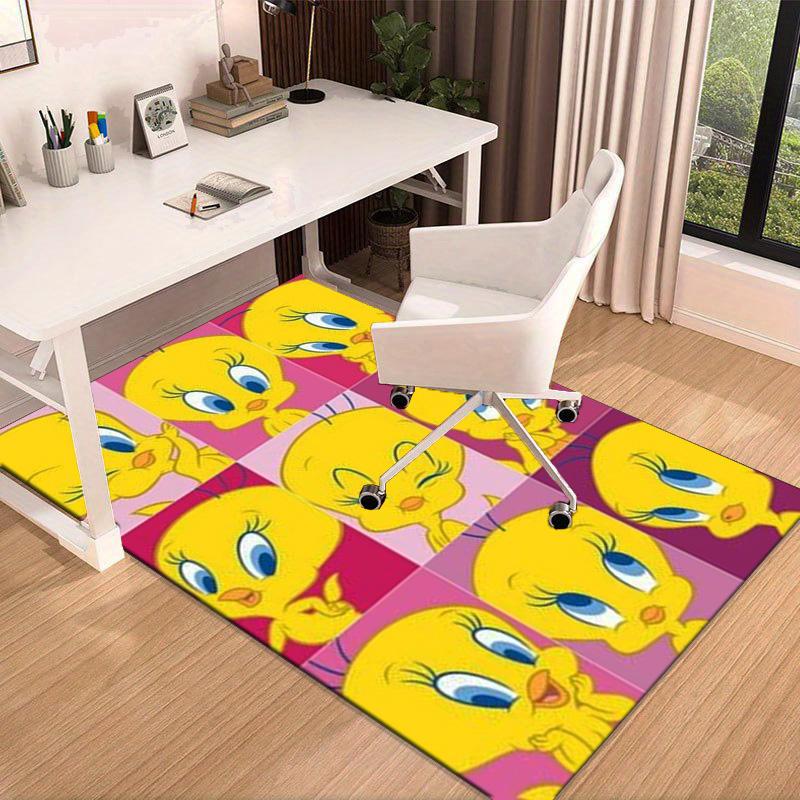 Yellow Bird Carpet, Chair Rug,Rug for Office Bedroom living rooms, Doormat decor Fan Gift Christmas Gift