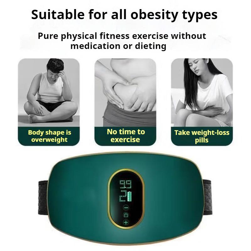 Pas masujący redukujący tkankę tłuszczową i wyszczuplający Ładowanie domowe Maszyna wibrująca o wysokiej częstotliwości Wstrząśnij nadmiarem tłuszczu Masażer wielofunkcyjny