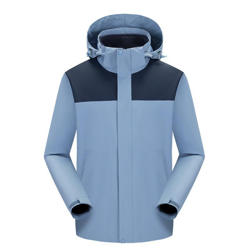 New Outdoor Three-in-one Jacket with Detachable Cap