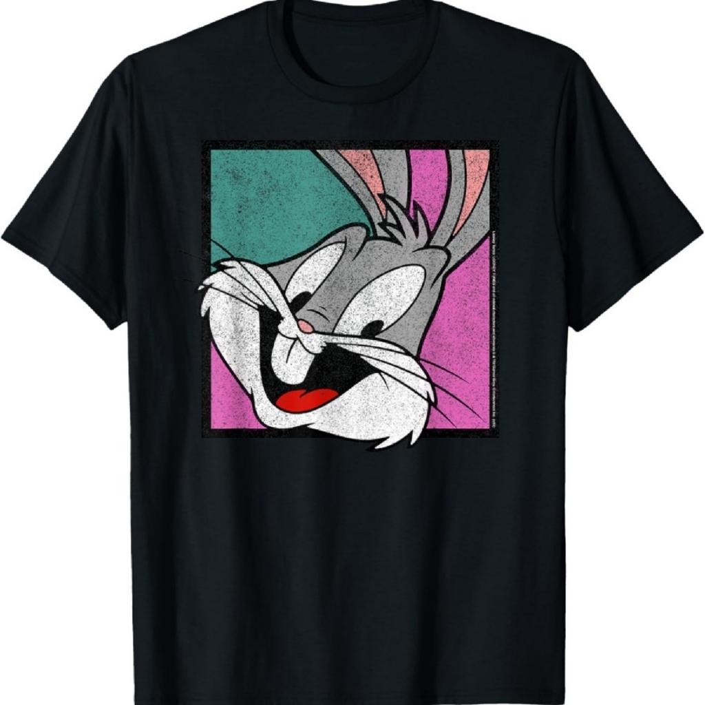 Looney Tunes Bugs Bunny Big Face Box Up T-Shirt
