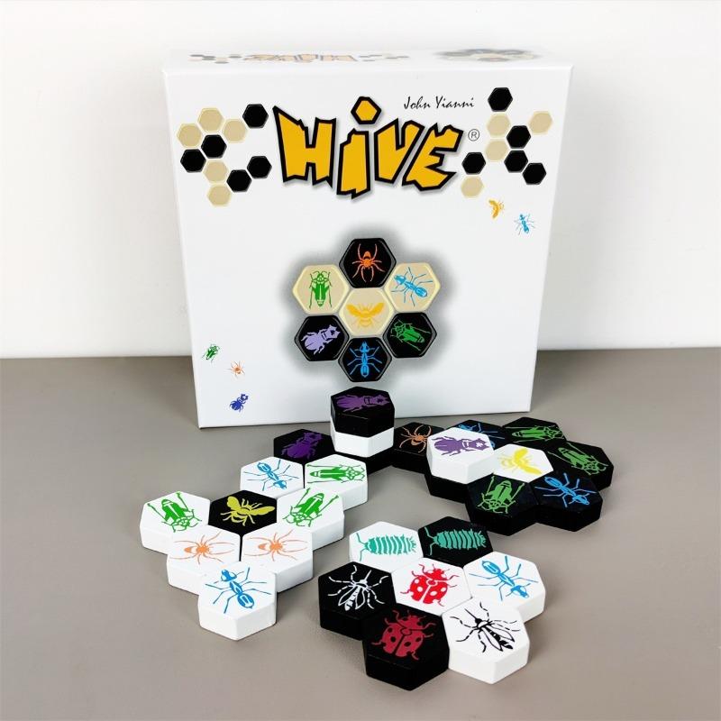 Auto Parts Decorate White New Hive Board Game 2 Players Family Party Parents With Children Funny Game Entertainment Made High Quality Wooden Friend Gift