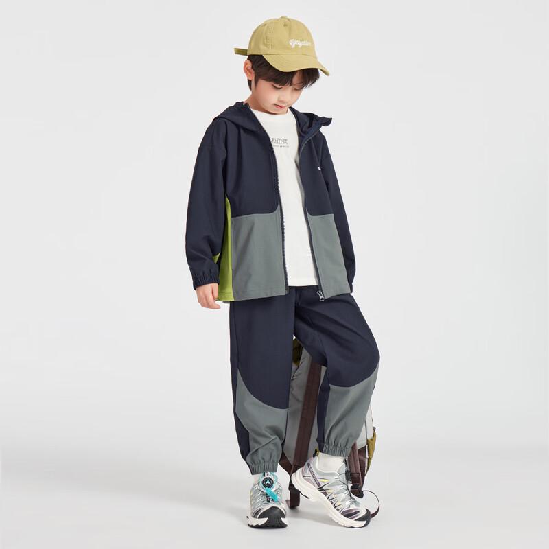 Boys' Outdoor Soft Shell Jacket & Sports Pants Set