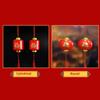 Lucky Spring Festival Lantern Antique Red  Lantern New Year Handheld Lantern  Children's Toy