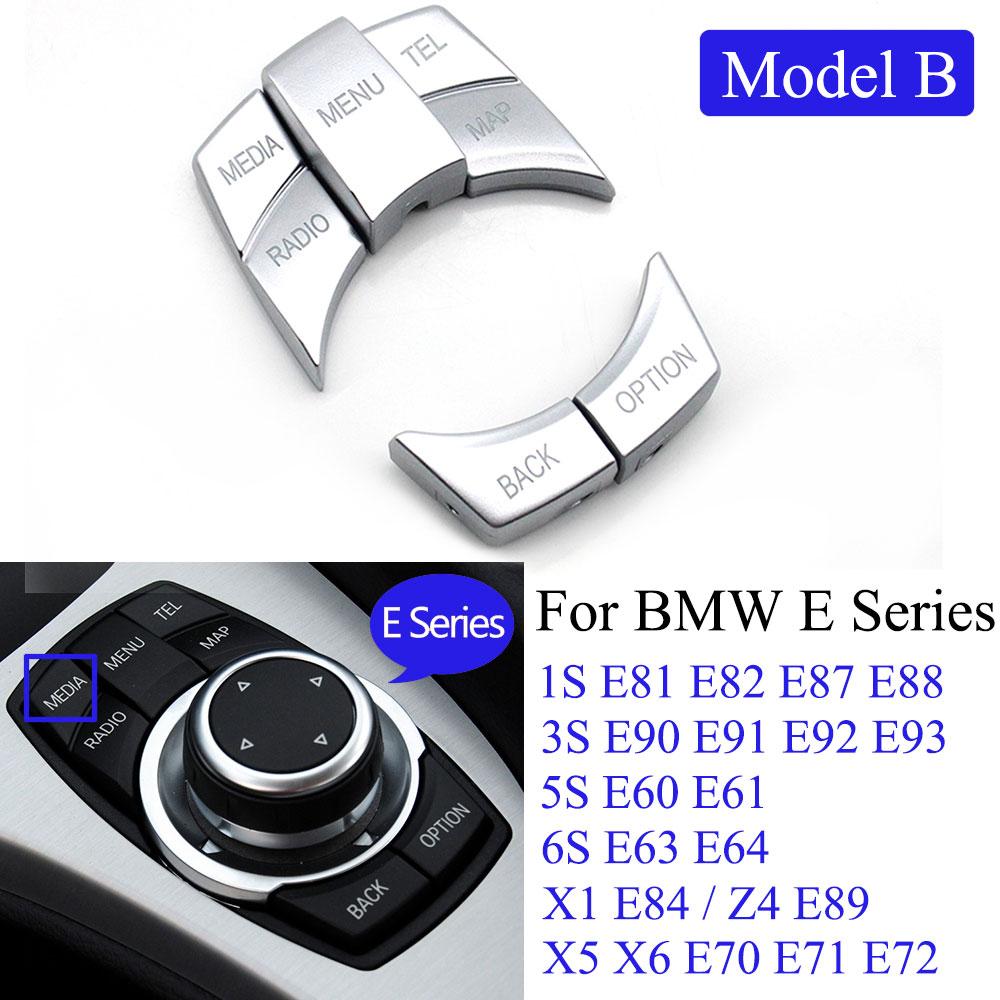 E90 E70 Auto Innen CIC IDrive Multimedia Menü Taste Kappe Schlüssel Ersatz Für BMW E60 E61 E63 E64 E81 E82 e87 E88 E89 E92