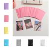 10pcs/set Two-layer Idol Photo Protective Cover Macaron Color Photo Card Film  Photo Storage
