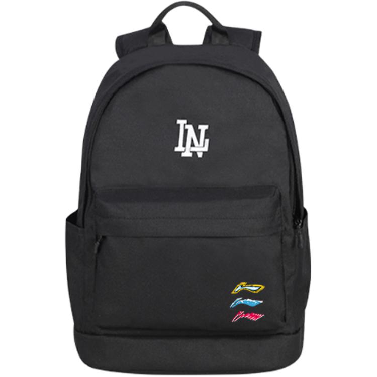 Li Ning YOUNG Polyester Backpack Regular Unisex Black YBSU177-27