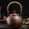 1500ML Hammered Kettle Large Capacity Rapid Heating For Office Brewing And Home Use