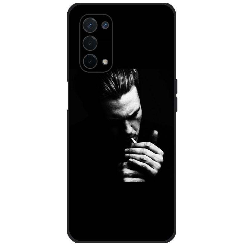 Phone Cases For Oppo A54 A74 A93 A93s 5G Case Silicone Soft TPU Protective Back Cover For Oppo A74 4G Case Cute Cat Bag Bumper
