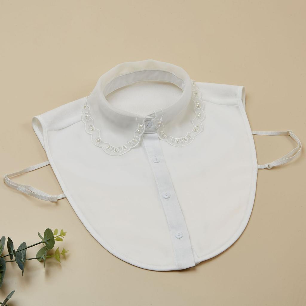 High-Quality Luxury Shirt Detachable Collar for Womens Neckwear Decorative Fake Collar Women's Shirt Collar for All Season