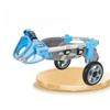 Cadeira de Rodas para Cachorro Cadeira de Rodas para Gato Retrátil Leve Veículo Assistido para Caminhada de Animal de Estimação Transportador de Animal de Estimação